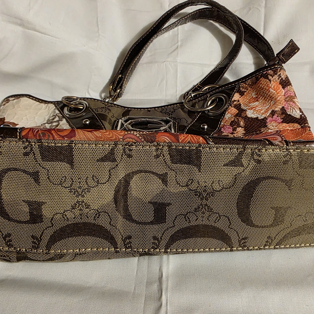 Guess Multicolor Patchwork Tote Bag - image 6